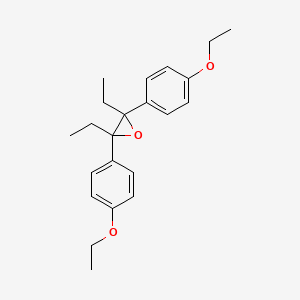 Oxirane, 2,3-bis(4-ethoxyphenyl)-2,3-diethyl-