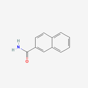 molecular formula C11H9NO B1196476 2-Naphthamide CAS No. 2243-82-5