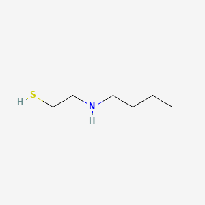 molecular formula C6H15NS B1196486 2-(丁基氨基)乙硫醇 CAS No. 5842-00-2
