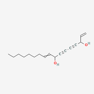 molecular formula C17H24O2 B1196487 人参酚; 胡萝卜素毒素 