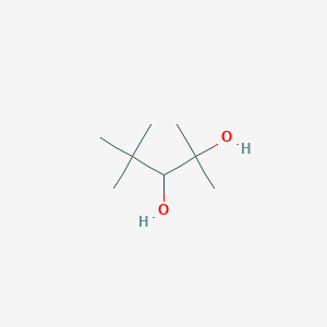 molecular formula C8H18O2 B11964945 2,4,4-Trimethyl-2,3-pentanediol CAS No. 73174-88-6