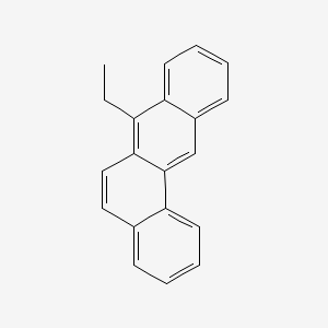 molecular formula C20H16 B1196495 7-Ethylbenz(A)anthracene CAS No. 3697-30-1