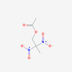 molecular formula C5H8N2O6 B11964988 2,2-Dinitropropyl acetate CAS No. 5917-69-1