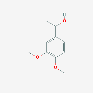 molecular formula C10H14O3 B1196505 1-(3,4-Dimethoxyphenyl)ethanol CAS No. 5653-65-6