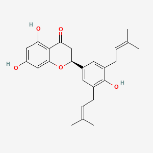 molecular formula C25H28O5 B1196512 Abyssinone V 