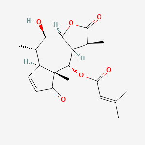 molecular formula C20H26O6 B1196513 法斯替吉林 B CAS No. 6995-11-5