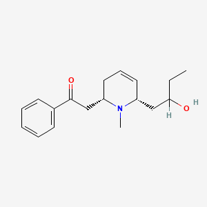 molecular formula C18H25NO2 B1196516 异洛比宁 CAS No. 530-12-1