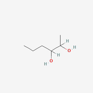 molecular formula C6H14O2 B1196527 2,3-Hexanediol CAS No. 617-30-1