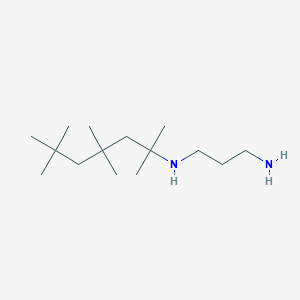molecular formula C15H34N2 B11965330 N~1~-(1,1,3,3,5,5-hexamethylhexyl)-1,3-propanediamine 