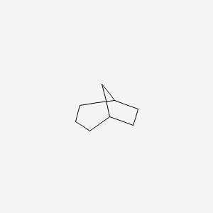 molecular formula C8H14 B1196540 Bicyclo[3.2.1]octane CAS No. 6221-55-2