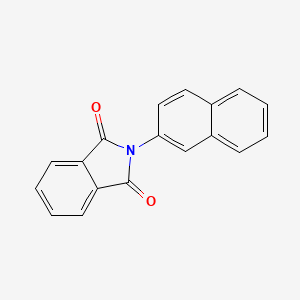 molecular formula C18H11NO2 B11965474 2-Naphthalen-2-yl-isoindole-1,3-dione CAS No. 5324-19-6
