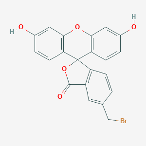 molecular formula C21H13BrO5 B119655 5-(Bromomethyl)fluorescein CAS No. 148942-72-7