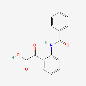 molecular formula C15H11NO4 B1196551 N-Benzoylisatinic acid CAS No. 54778-23-3