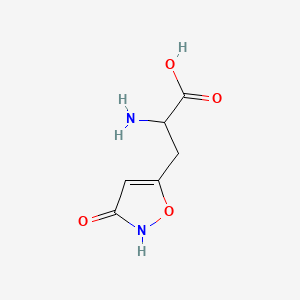 molecular formula C6H8N2O4 B1196557 Homoibotenic acid CAS No. 71366-28-4