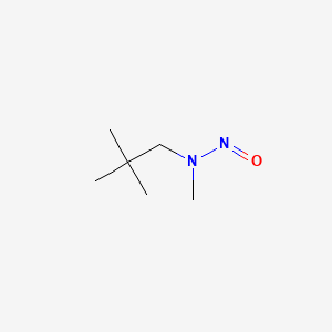 molecular formula C6H14N2O B1196569 N-NITROSOMETHYL(2,2-DIMETHYLPROPYL)AMINE CAS No. 31820-22-1