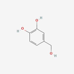 molecular formula C7H8O3 B1196574 3,4-Dihydroxybenzyl alcohol CAS No. 3897-89-0