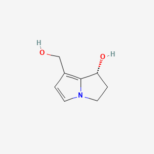 molecular formula C8H11NO2 B1196577 Dehydroretronecine CAS No. 23107-12-2