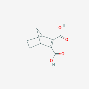 molecular formula C9H10O4 B11965823 Bicyclo[2.2.1]hept-2-ene-2,3-dicarboxylic acid CAS No. 16508-04-6