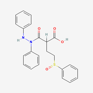 molecular formula C23H22N2O4S B1196585 Osmadizone CAS No. 27450-21-1