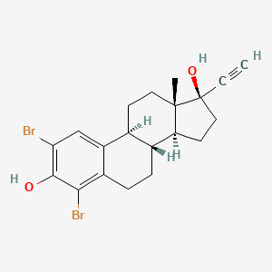 molecular formula C20H22Br2O2 B1196587 3H-2,4-Dbee2 CAS No. 79769-52-1