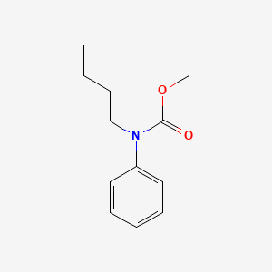 molecular formula C13H19NO2 B11965910 Ethyl N-n-butyl-N-phenylcarbamate CAS No. 2621-75-2