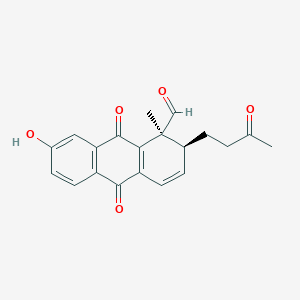 molecular formula C20H18O5 B1196593 Sterekunthal A 