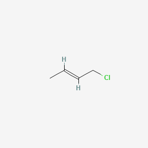 molecular formula C4H7Cl B1196595 1-Chloro-2-butene CAS No. 591-97-9