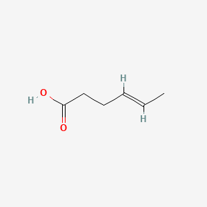 molecular formula C6H10O2 B1196597 4-Hexenoic acid CAS No. 35194-36-6