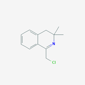 1-(Chloromethyl)-3,3-dimethyl-3,4-dihydroisoquinoline