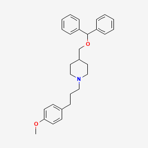 molecular formula C29H35NO2 B1196608 UK-78282 monohydrochloride 