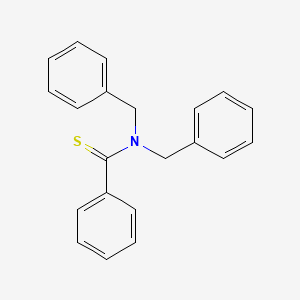molecular formula C21H19NS B11966110 N,N-Dibenzylthiobenzamide CAS No. 61821-51-0