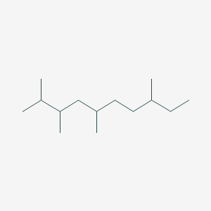 molecular formula C14H30 B1196613 2,3,5,8-四甲基癸烷 CAS No. 192823-15-7