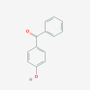 molecular formula C13H10O2 B119663 4-Hydroxybenzophenone CAS No. 1137-42-4