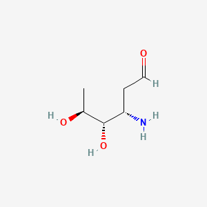 molecular formula C6H13NO3 B1196630 去氧链霉素 CAS No. 26548-47-0