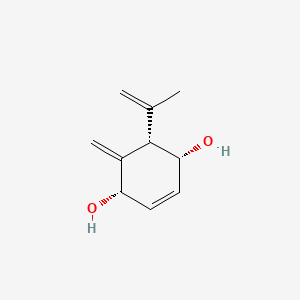 molecular formula C10H14O2 B1196635 Piquerol A CAS No. 32151-10-3