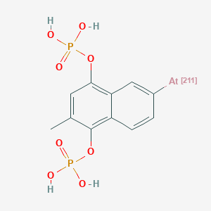 molecular formula C11H11AtO8P2 B1196640 Astato-2-methyl-1,4-naphthoquinol diphosphate CAS No. 81781-58-0