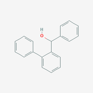 molecular formula C19H16O B11966404 Biphenyl-2-YL-phenyl-methanol CAS No. 30469-82-0
