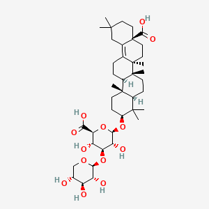 molecular formula C41H64O13 B1196653 Scoparianoside C CAS No. 195971-48-3