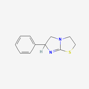 molecular formula C11H12N2S B1196661 Tetramisole CAS No. 5036-02-2