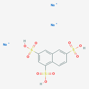 molecular formula C10H8Na3O9S3 B11966665 Sodium naphthalene-1,3,6-trisulfonate 
