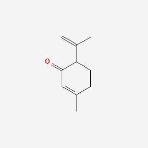 molecular formula C10H14O B1196671 Isopiperitenone CAS No. 529-01-1