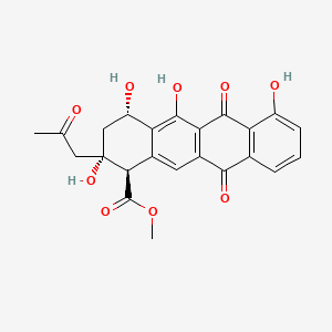 molecular formula C23H20O9 B1196681 Sulfurmycinone CAS No. 78173-88-3