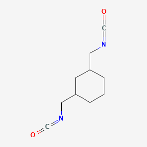 molecular formula C10H14N2O2 B1196688 1,3-Bis(isocyanatomethyl)cyclohexane CAS No. 38661-72-2