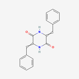 molecular formula C18H14N2O2 B1196691 Piperafizine B 