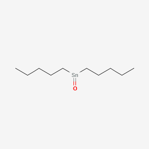molecular formula C10H22OSn B11967099 Stannane, dipentyloxo- CAS No. 2273-46-3