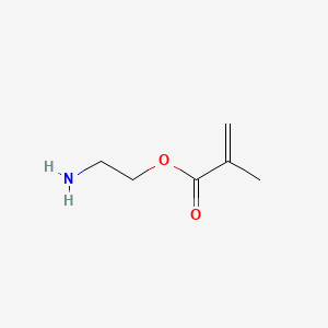 molecular formula C6H11NO2 B1196711 2-Aminoethyl methacrylate CAS No. 7659-36-1