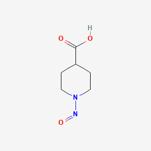 molecular formula C6H10N2O3 B1196715 N-Nitrosoisonipecotic acid CAS No. 6238-69-3