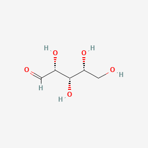 molecular formula C5H10O5 B1196730 aldehydo-D-Xylose CAS No. 58-86-6