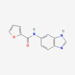 N-(3H-benzimidazol-5-yl)-2-furancarboxamide