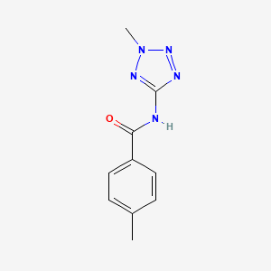 4-methyl-N-(2-methyl-5-tetrazolyl)benzamide
